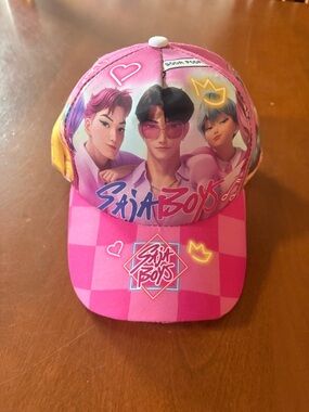 Kids Pink Sailor Boys Character Baseball Cap